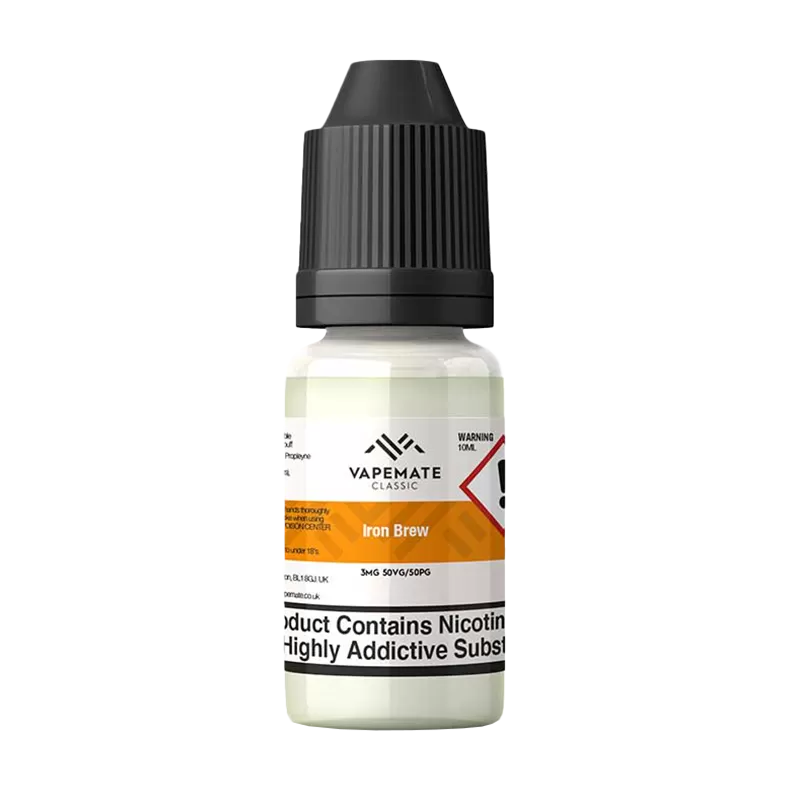 Vapemate Classic Iron Brew 10ml - 3mg - Vape Product (E37E02)