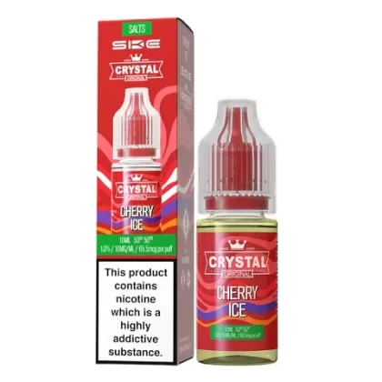 SKE Crystal Nic Salts – Cherry Ice – 10ml
