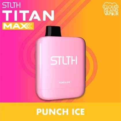 STLTH TITAN MAX Disposable Vape – Punch Ice