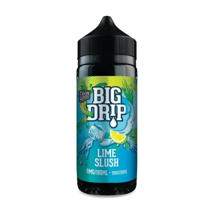 Lime Slush 100ml Shortfill E-Liquid by Big Drip