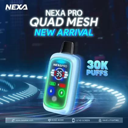 NEXA Pro 30K Puff Disposable Device - 30000 Puffs - Watermelon Icy