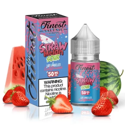 STRAWMELON SOUR BELTS – THE FINEST SALTNIC SERIES – 30ML ( 50MG ) - Vape Product