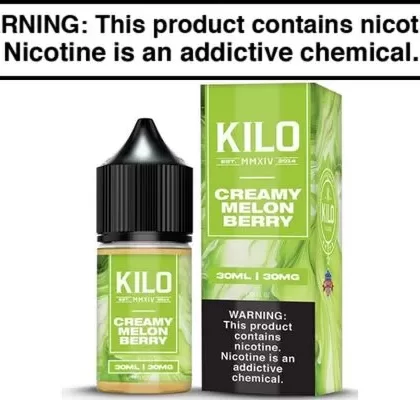 Creamy Melon Berry by KILO Salt Nic 30ML - Vape Product, Vape Product