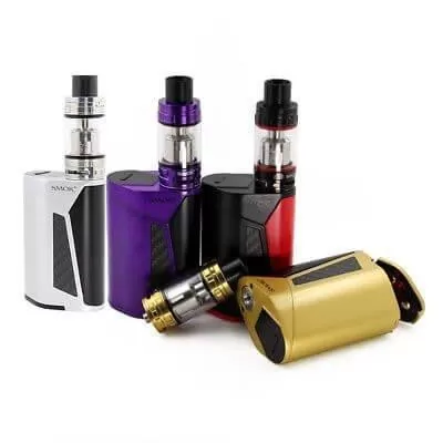 Smok GX350 350W TC Starter Kit - Black Red, Purple Black