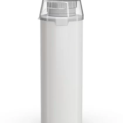 CHUBBY GORILLA | Child Resistant All-In-One Aviator Base Bottles | 1 Liter – White – 30 Count