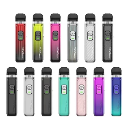 SMOK Novo Master Pod System Kit - Color#Matte Black>White>Black Gun Metal>Cyan>Pale Pink>Purple Pink>Cyan Blue>Red Black>Green black>Pink Black>Silver Laser>Silver Carbon Fiber>Black Carbon
