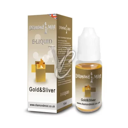 Gold and Silver Tobacco Flavour 10ml – Diamond Mist