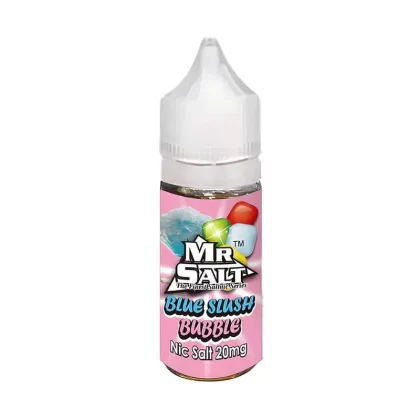 Mr Salt saltnic Blue Slush Bubble Vape Juice - 10 Pack - 10mg