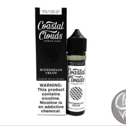 Watermelon Cream 60mL E-Liquid by Coastal Clouds