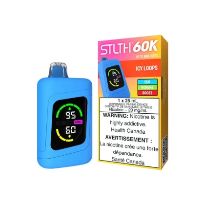 STLTH 60K Disposable Vape -Icy Loops - Ecigdepot