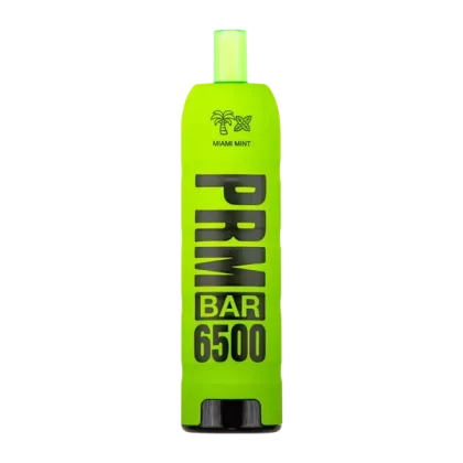 Miami Mint PRM Bar 6500 - Consumer; Vape Product; 10 Pack, Single