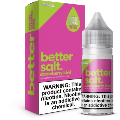 Better Salt - Strawberry Kiwi - 30ML E-Liquid - 50MG
