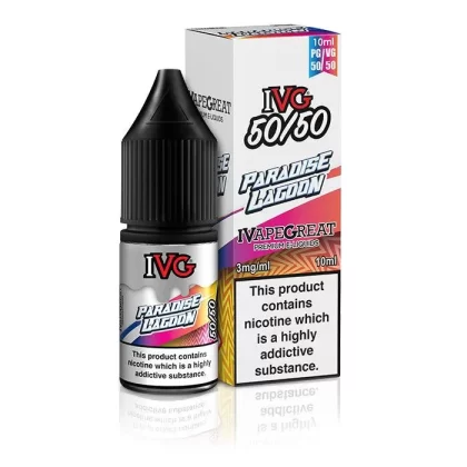 IVG 50/50 Paradise Lagoon 10ml Nic Salt Vape Juice - Strength 6mg
