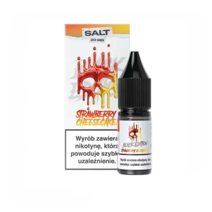 Liquid Dark Line Black Edition Salt 10ml Strawberry Cheesecake 20mg