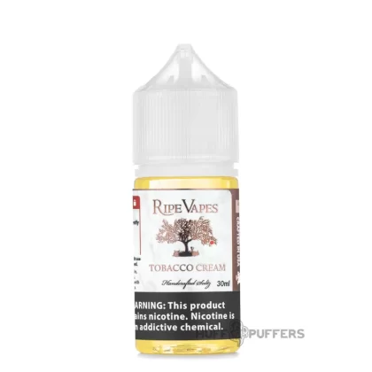 Ripe Vapes Salt Nic – Tobacco Cream 30mL - Vape Product, Vape Product