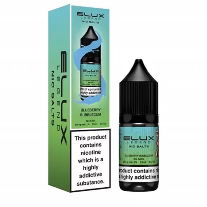Elux Legend Blueberry Bubblegum Nic Salt E-Liquid - 20mg