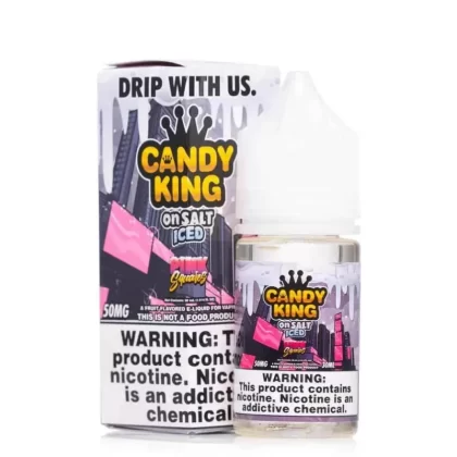 Pink Squares by Candy King On ICE Salt 30ml - 50MG