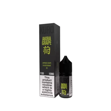 Kuro Akiba Grape Nic Salts 10ml E-Liquid By Riot