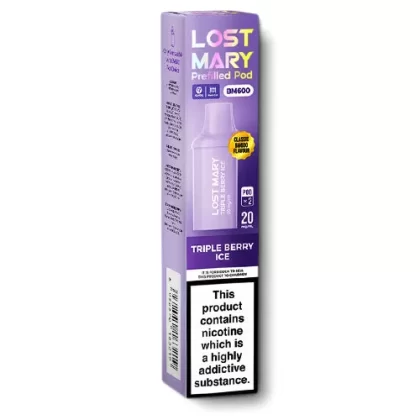 Triple Berry Ice BM600 Pods by Lost Mary - 20 mg/ml