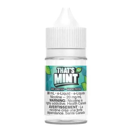 That's Mint Salt-Nic E-Liquid - Mint Condition 30ml - 20mg/ml