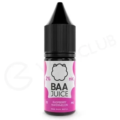 Raspberry Watermelon Nic Salt E-Liquid by Baa Juice - Ecigpremium