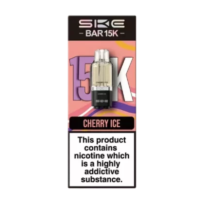 SKE Bar 15K Refill Pod Cherry Ice - Nicotine Strength#20mg