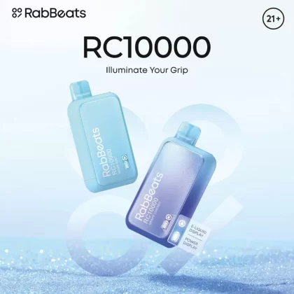 RabBeats RC10000 Rechargeable Disposable Vape - 10000 Puffs - Grape Ice