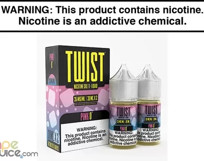 PINK 0° BY TWIST SALT 60ML - Vapejuice