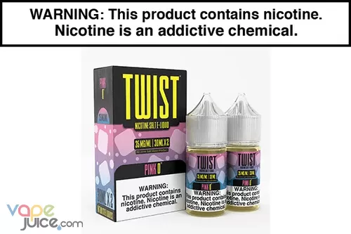 PINK 0° BY TWIST SALT 60ML - Vapejuice