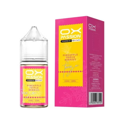 Ox Passion Freeze – Pineapple Triple Berries 30ml (35/55mg) - Vapebar Pk