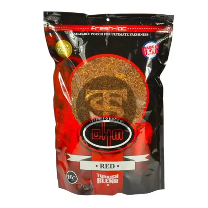 OHM Turkish Red Pipe Tobacco 16 oz. Bag