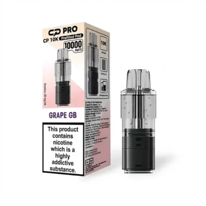 Grape GB CP Pro CP10K Prefilled Pods - GRAPE GB*New*