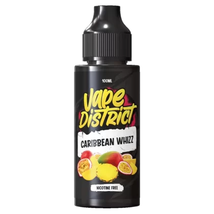 Caribbean Whizz by Vape District 100ml - NIC SALT SHOTS (+£1.99)