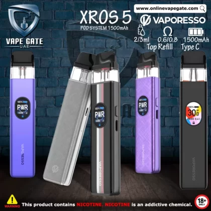 VAPORESSO XROS 5 POD SYSTEM 1500mAh - Coral Red