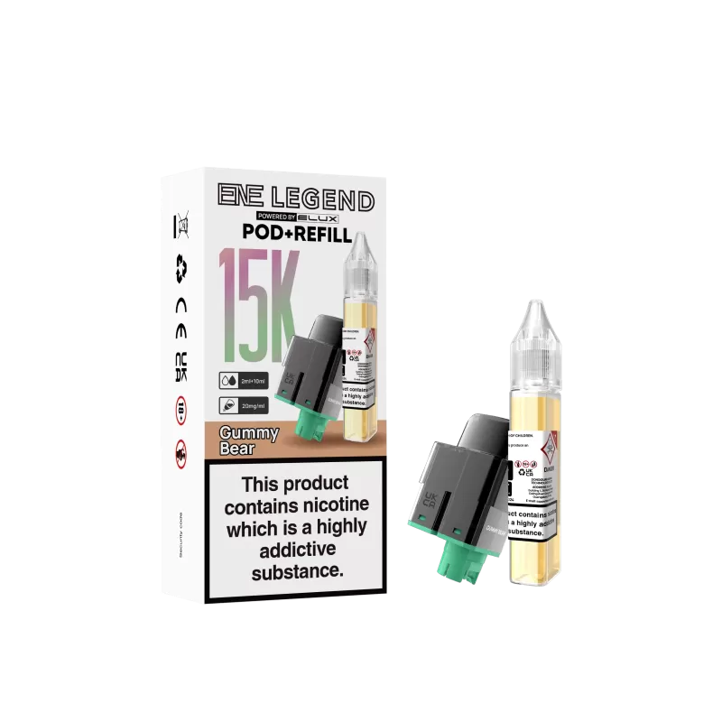 Elux ENE Legend 15K Prefilled Pods - Banana Ice, Blueberry Cherry Cranberry - Image 3