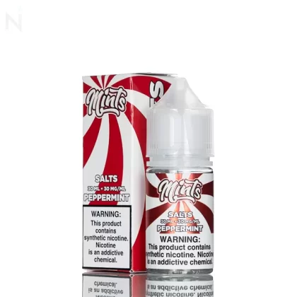 Mints Vape Co. Salts E-Liquid - Peppermint - 30mL - 50mg