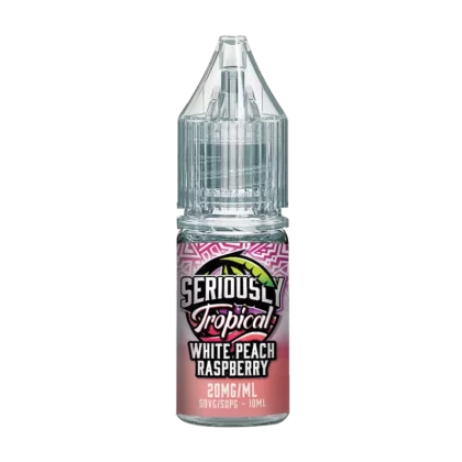 White Peach Raspberry Nic Salt by Seriously Tropical - 10ml - 5mg (Discontinued) - Vapeshop Co