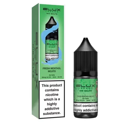 Elux Legend fresh Menthol Mojito Nic Salt E-Liquid - 20mg