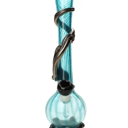 Noble Glass Small Wrapped Soft Glass Bong