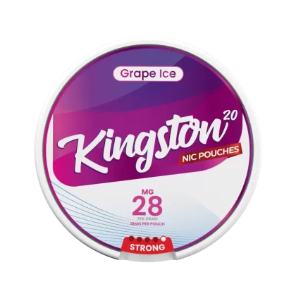 Grape Ice By Kingston Nicotine Pouches - Strong