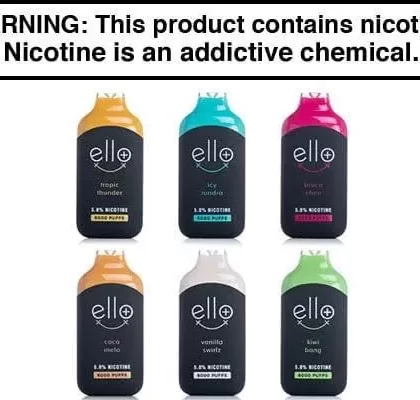 BLVK ELLO PLUS DISPOSABLE VAPE – 6000 PUFFS - Vapejuice