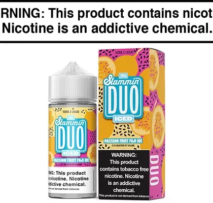 PASSION FRUIT FUJI ICED BY SLAMMIN DUO 100ML - Vapejuice