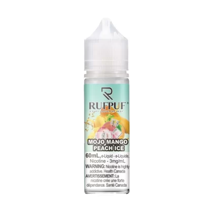 RUFPUF (Regular Series)— Mojo Mango Peach Ice—(3/6)mg - Vapebar Pk