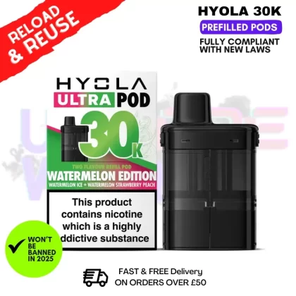 Watermelon Edition Hyola 30K Replacement Pods