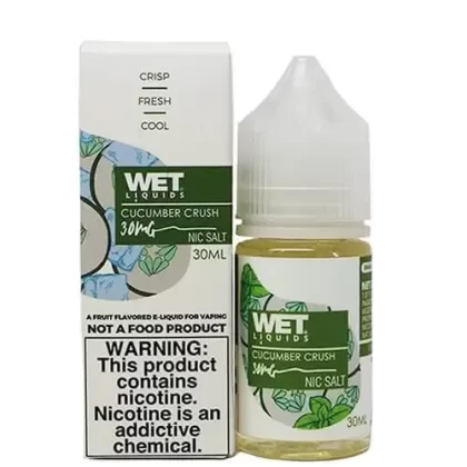WET LIQUIDS Cucumber Crush SaltNic – 30 ml