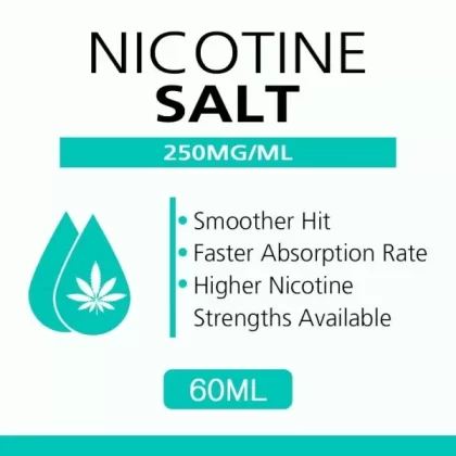 60ML 250mg/ml nicotine salts