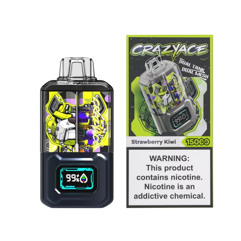 CRAZYACE B15000 Disposable Device – 15000 Puffs - Fresh Mint - Image 2