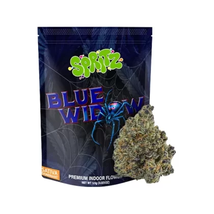 Spritz Premium Indoor THCa Flower – 3.5g - Strain#Blue Widow (S)>Pineapple Cake (S)>Pancakes (I)>Grape Aid (I)>Sugarland (S)>Cherry Spritz (S)>Green Apple (S)>Watermelon Zugar (I)>Zereal Mil (D5EB46)