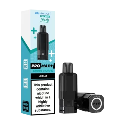 Mr Blue Hayati Pro Max+ Refill Pack - 20mg - Vape Product (5C2AA1)