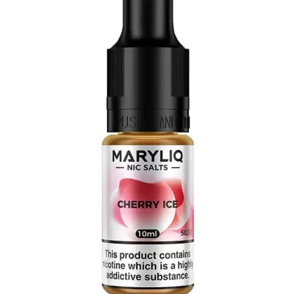 Lost Mary Maryliq Cherry Ice Nic Salt Vape Juice - Strength